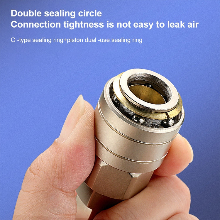 LAIZE SH+PH-20 10pcs C-type Self-lock Pneumatic Quick Fitting Connector