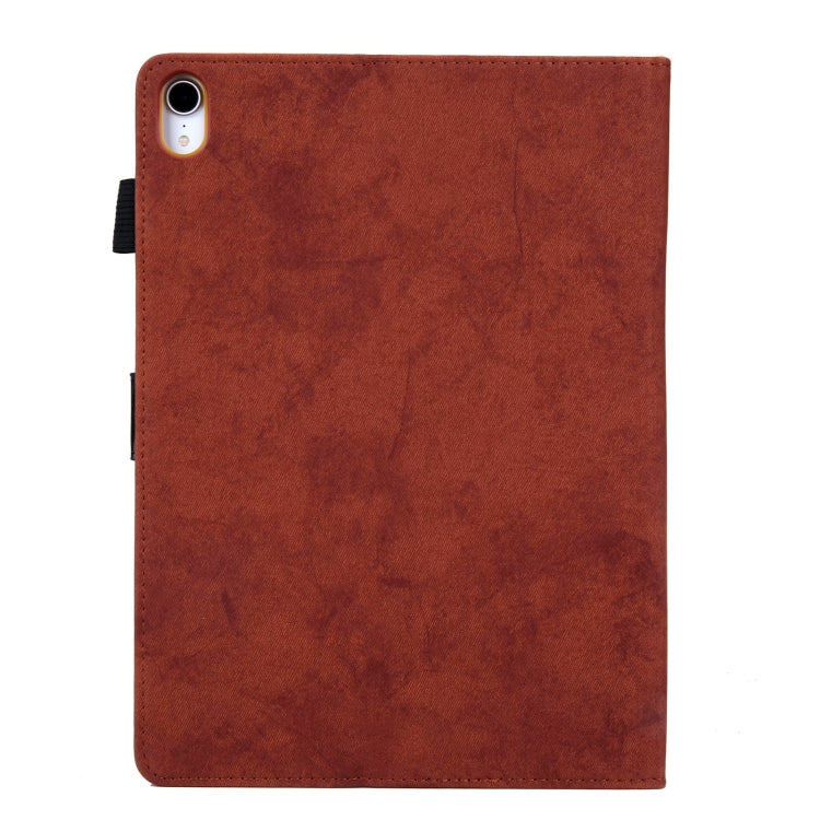 For iPad 10th Gen 10.9 2022 Cloth Texture Leather Smart Tablet Case