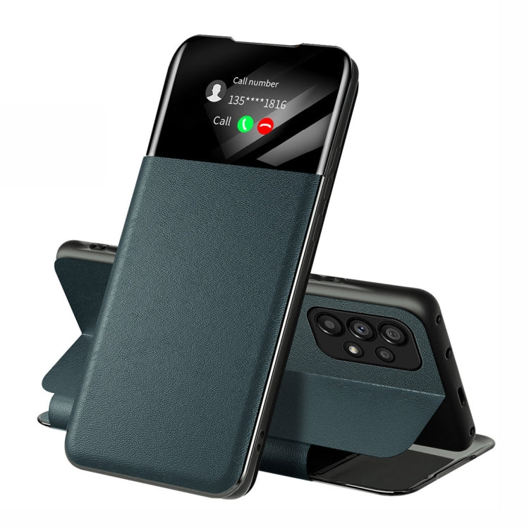 For Samsung Galaxy A53 5G Attraction Flip Holder Leather Phone Case