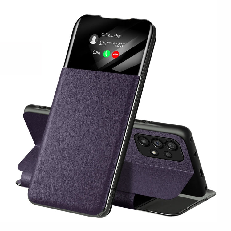 For Samsung Galaxy A53 5G Attraction Flip Holder Leather Phone Case