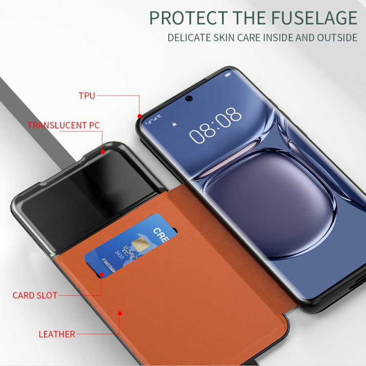 For Samsung Galaxy A53 5G Attraction Flip Holder Leather Phone Case
