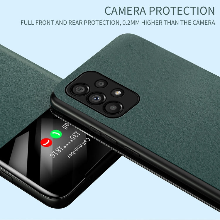 For Samsung Galaxy A53 5G Attraction Flip Holder Leather Phone Case