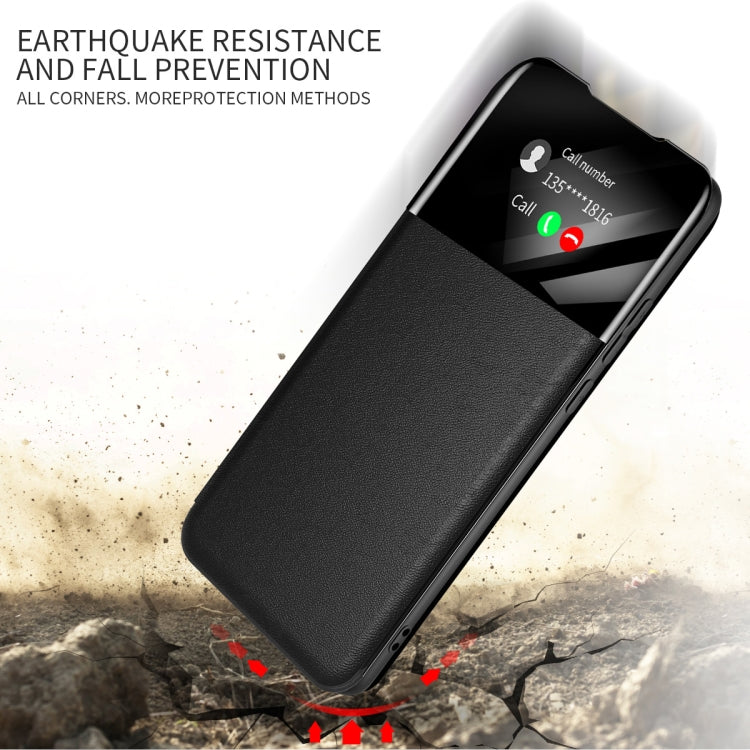 For Xiaomi Redmi Note 11S / Note 11 2022 Attraction Flip Holder Leather Phone Case