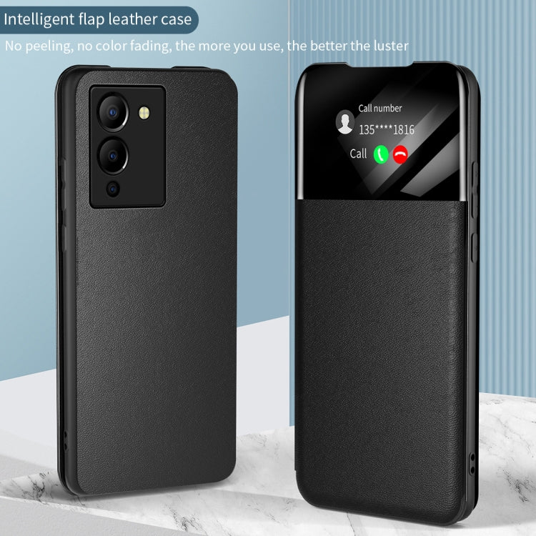 For Infinix Note 12 / G96 Attraction Flip Holder Leather Phone Case