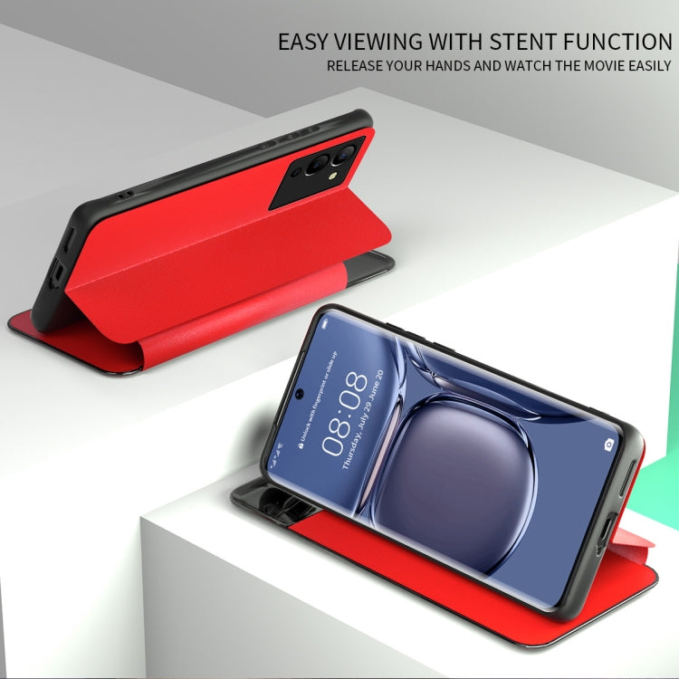 For Infinix Note 12 / G96 Attraction Flip Holder Leather Phone Case
