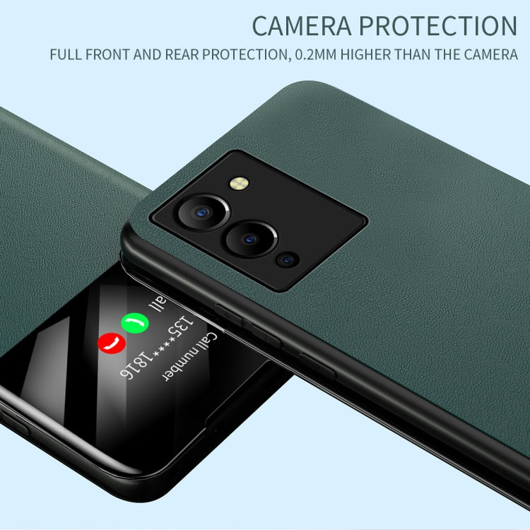For Infinix Note 12 / G96 Attraction Flip Holder Leather Phone Case