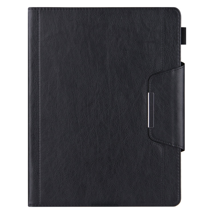 For iPad 10th Gen 10.9 2022 Solid Color Metal Buckle Leather Smart Tablet Case