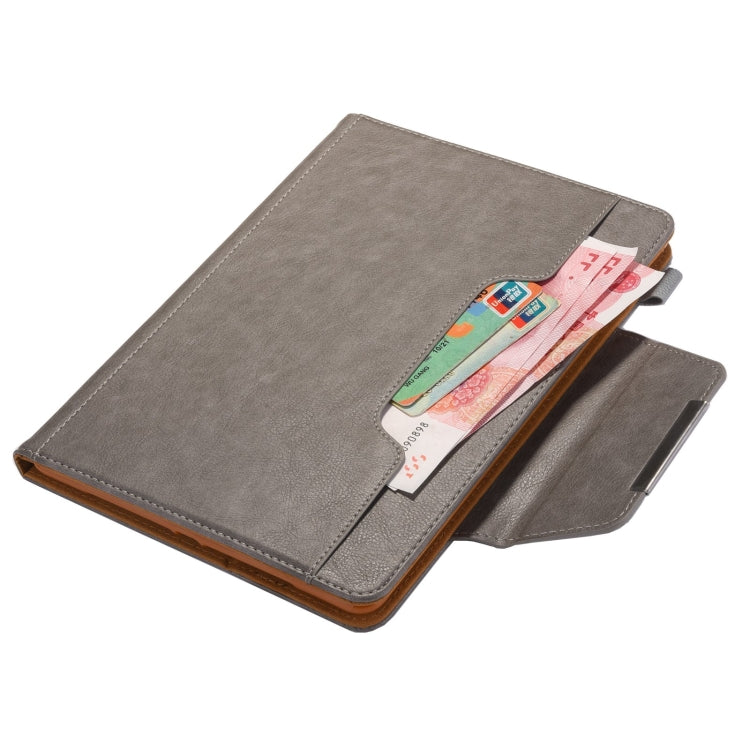 For iPad 10th Gen 10.9 2022 Solid Color Metal Buckle Leather Smart Tablet Case