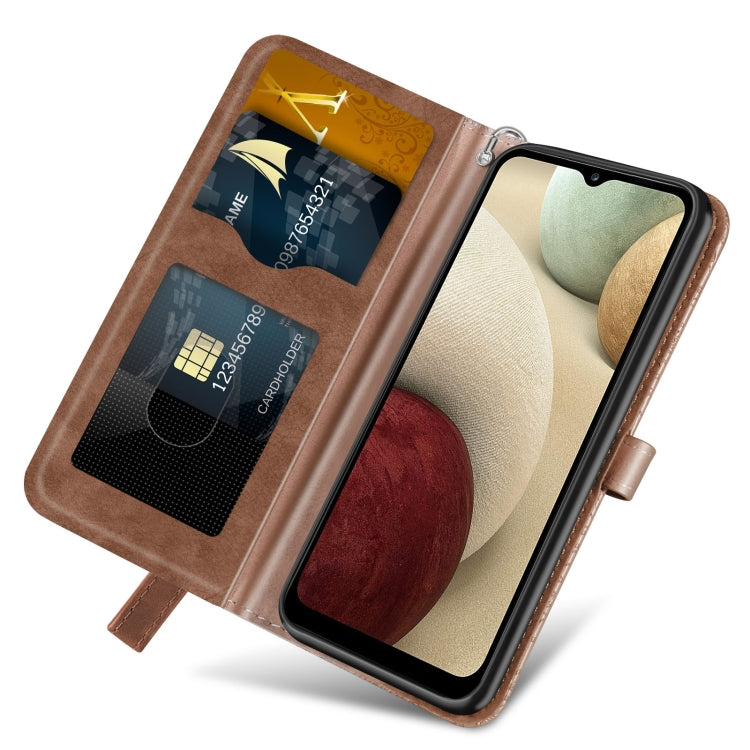 For Samsung Galaxy A14 5G Life Tree Embossing Pattern Leather Phone Case