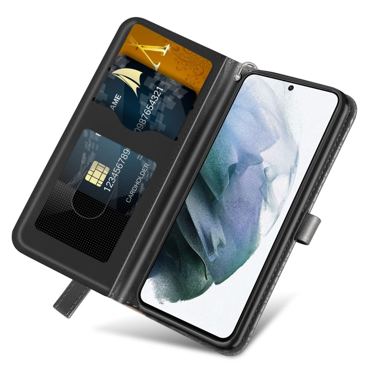 For Samsung Galaxy S23 Ultra 5G Life Tree Embossing Pattern Leather Phone Case