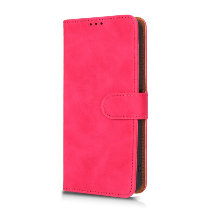 For Infinix Hot 12 Skin Feel Magnetic Flip Leather Phone Case