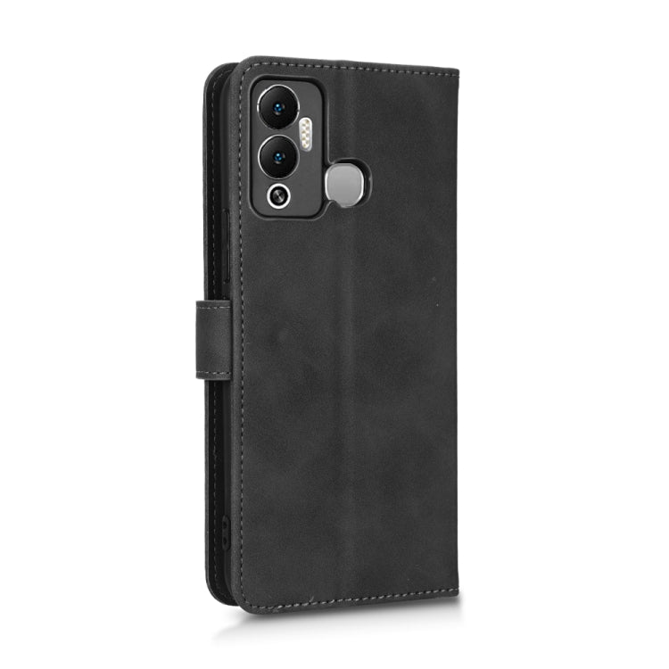 For Infinix Hot 12 Play Skin Feel Magnetic Flip Leather Phone Case