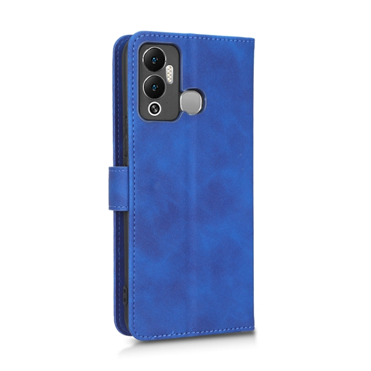 For Infinix Hot 12 Play Skin Feel Magnetic Flip Leather Phone Case