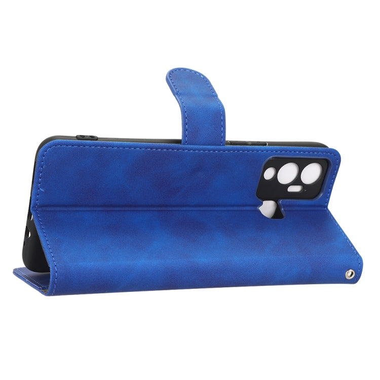 For Infinix Hot 12 Play Skin Feel Magnetic Flip Leather Phone Case