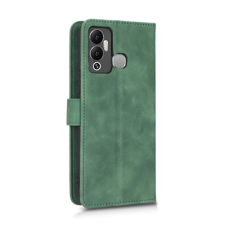 For Infinix Hot 12 Play Skin Feel Magnetic Flip Leather Phone Case