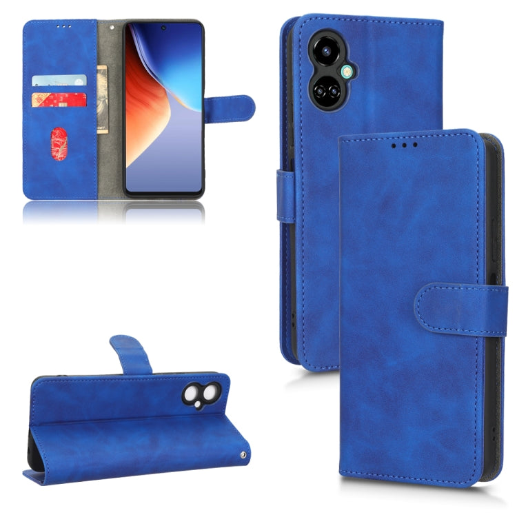 For Tecno Camon 19 Neo Skin Feel Magnetic Flip Leather Phone Case