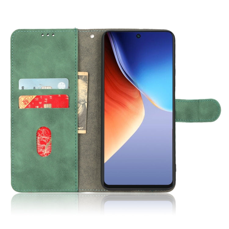 For Tecno Camon 19 Neo Skin Feel Magnetic Flip Leather Phone Case