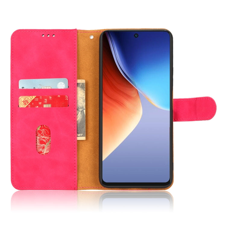 For Tecno Camon 19 Neo Skin Feel Magnetic Flip Leather Phone Case