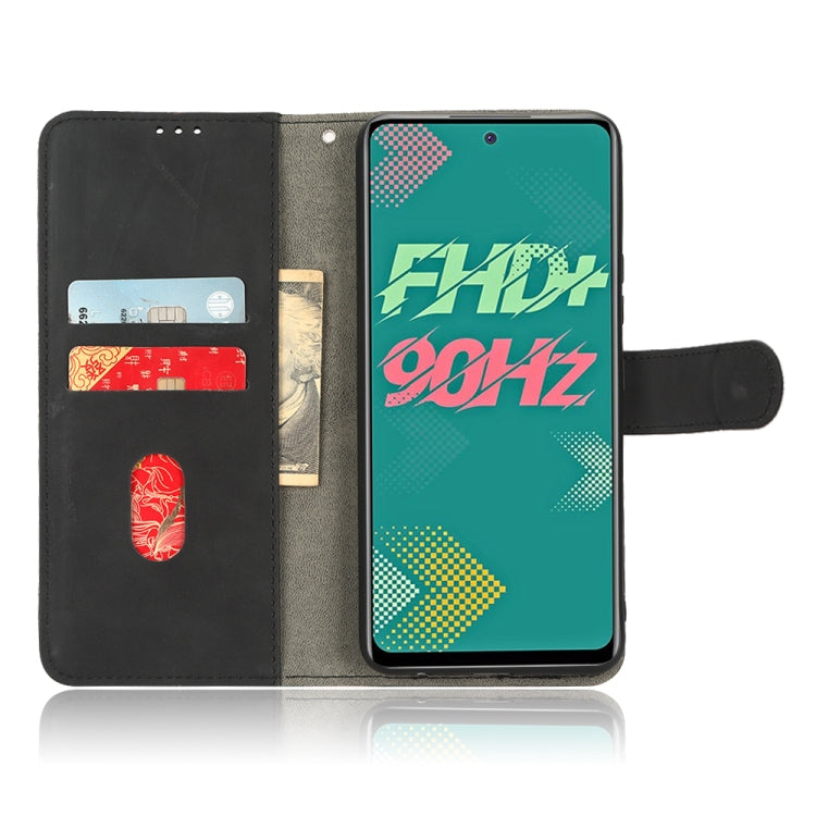 For Infinix Hot 11s Skin Feel Magnetic Flip Leather Phone Case