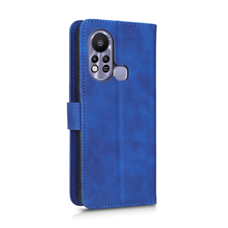 For Infinix Hot 11s Skin Feel Magnetic Flip Leather Phone Case
