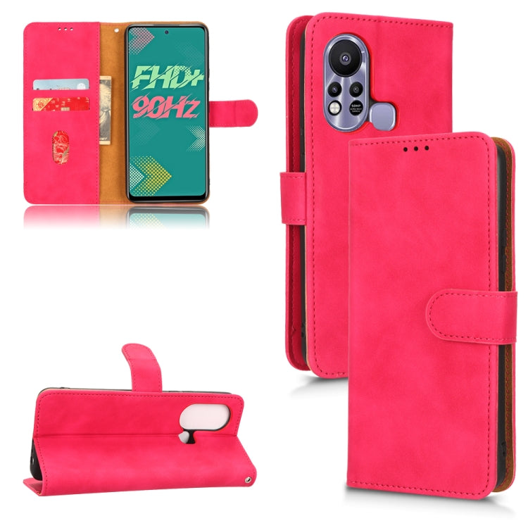 For Infinix Hot 11s Skin Feel Magnetic Flip Leather Phone Case