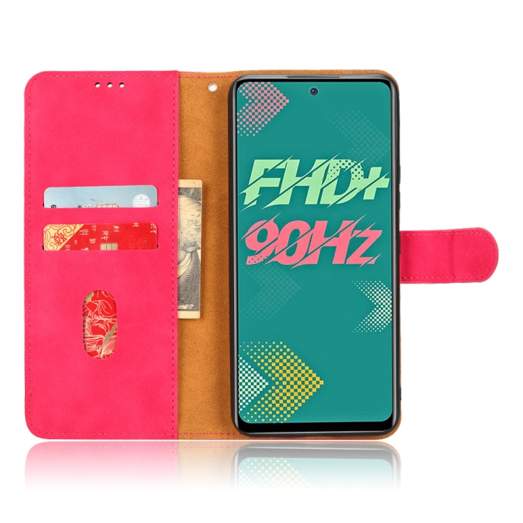 For Infinix Hot 11s Skin Feel Magnetic Flip Leather Phone Case