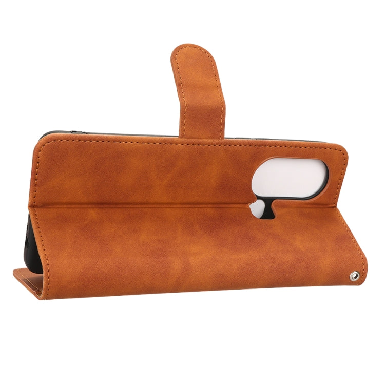 For Infinix Hot 11s Skin Feel Magnetic Flip Leather Phone Case