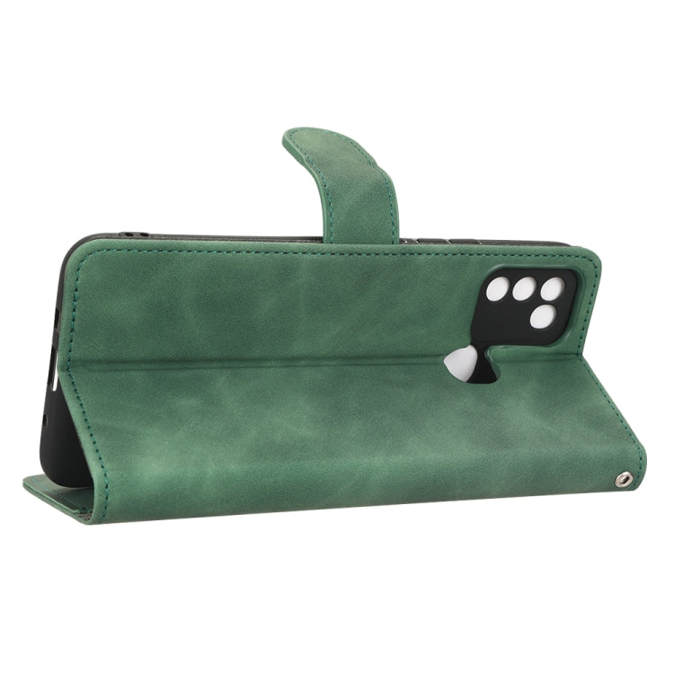 For Infinix Hot 10 Play Skin Feel Magnetic Flip Leather Phone Case