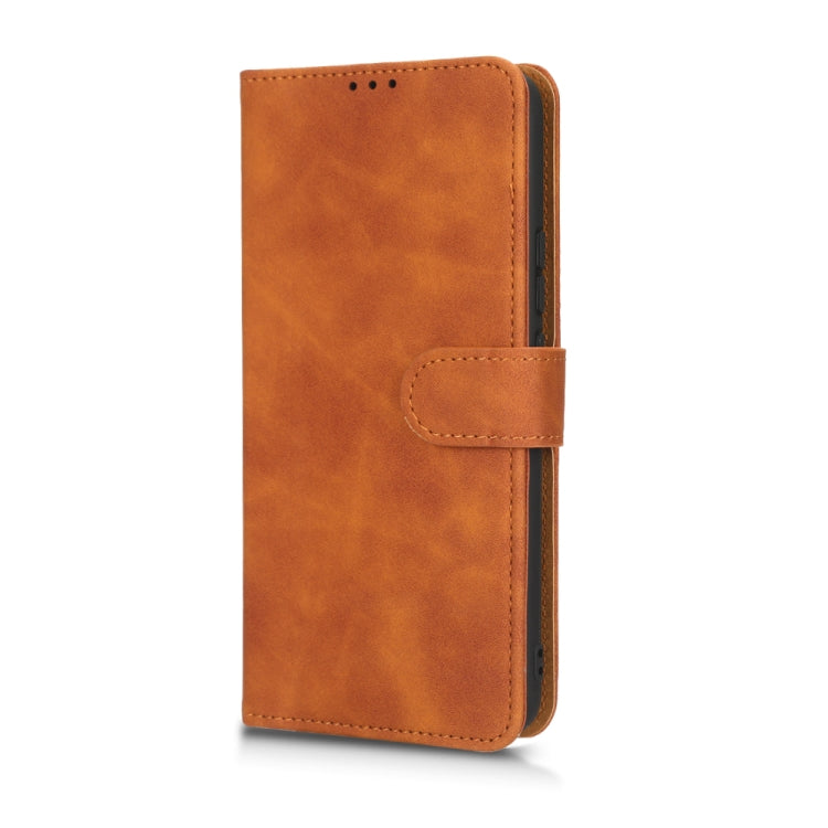 For Infinix Hot 10 Play Skin Feel Magnetic Flip Leather Phone Case