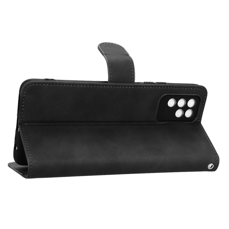 For Infinix Note 10 Skin Feel Magnetic Flip Leather Phone Case