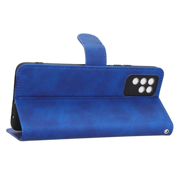 For Infinix Note 10 Skin Feel Magnetic Flip Leather Phone Case