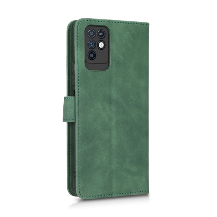For Infinix Note 10 Skin Feel Magnetic Flip Leather Phone Case
