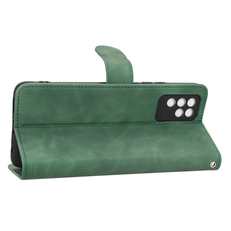 For Infinix Note 10 Skin Feel Magnetic Flip Leather Phone Case