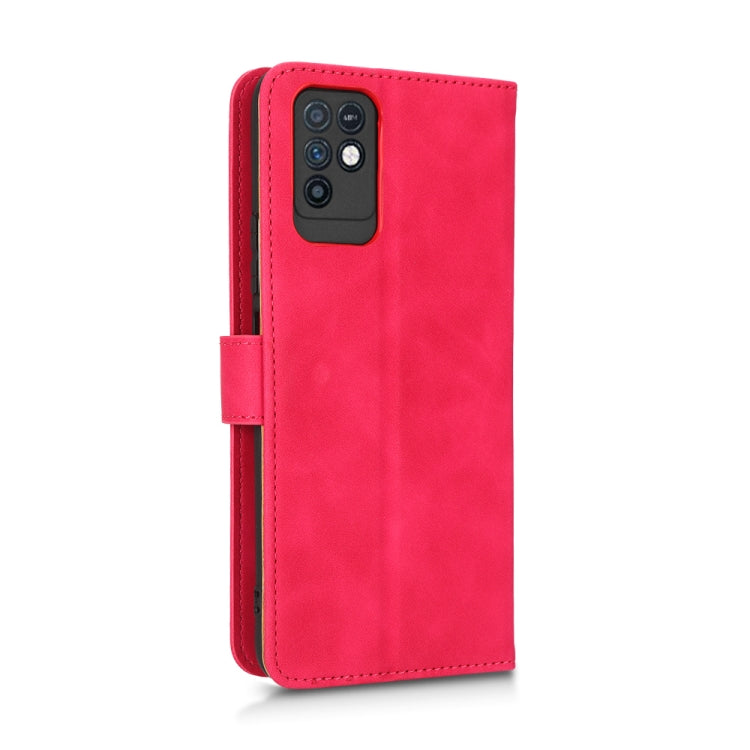 For Infinix Note 10 Skin Feel Magnetic Flip Leather Phone Case