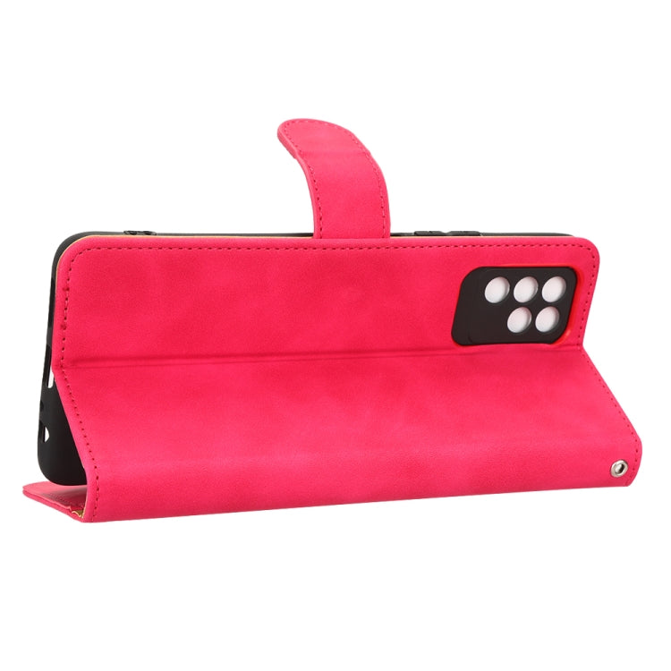 For Infinix Note 10 Skin Feel Magnetic Flip Leather Phone Case