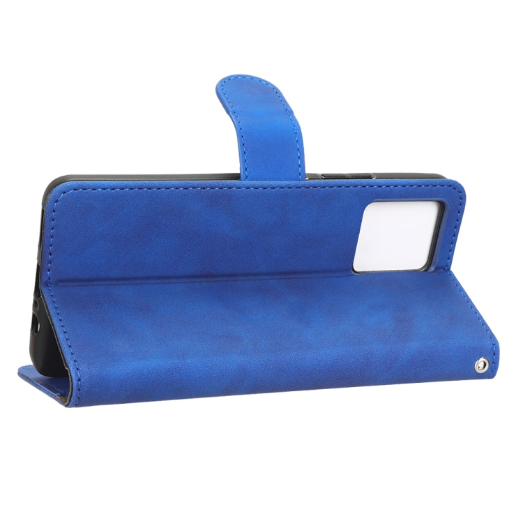 For Motorola Moto G62 4G Skin Feel Magnetic Flip Leather Phone Case