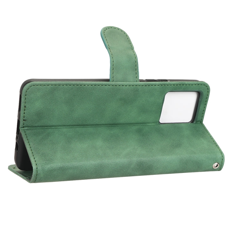 For Motorola Moto G62 4G Skin Feel Magnetic Flip Leather Phone Case