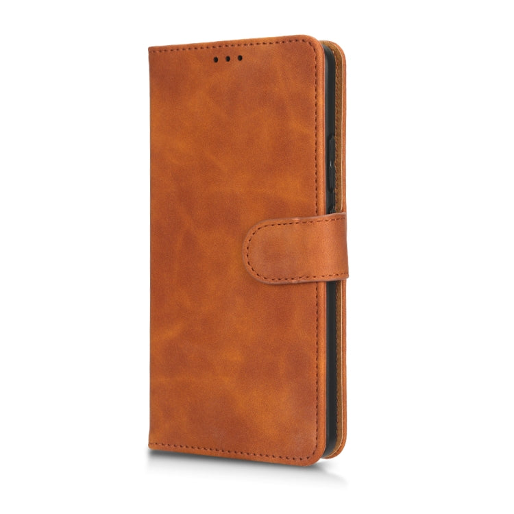 For Motorola Moto G62 4G Skin Feel Magnetic Flip Leather Phone Case
