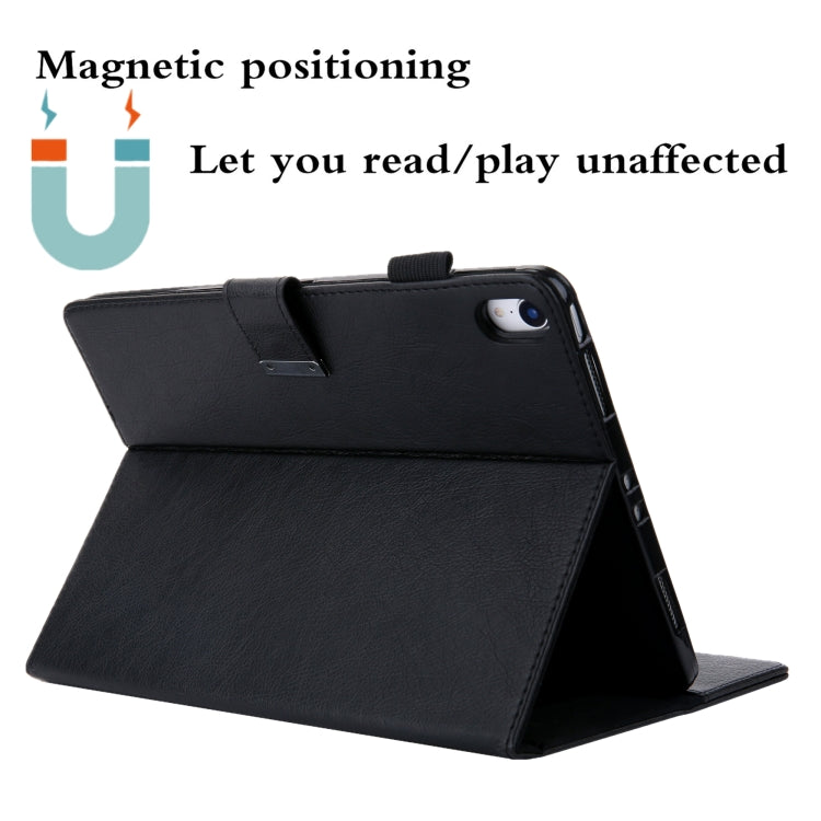 For iPad 10th Gen 10.9 2022 Solid Color Small Metal Buckle Leather Smart Tablet Case