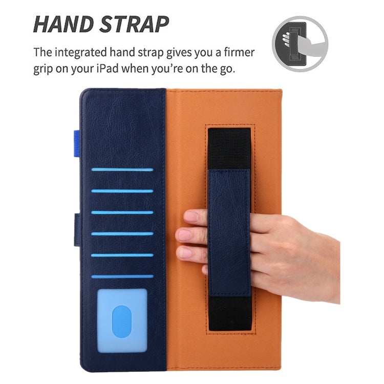 For iPad 10th Gen 10.9 2022 Solid Color Small Metal Buckle Leather Smart Tablet Case