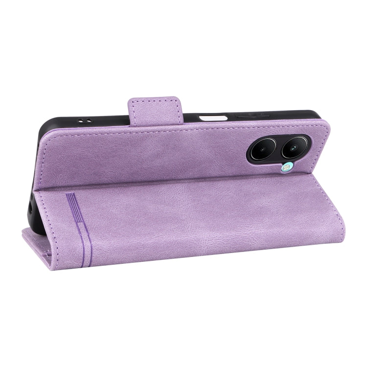 For Realme C33 Magnetic Clasp Leather Phone Case