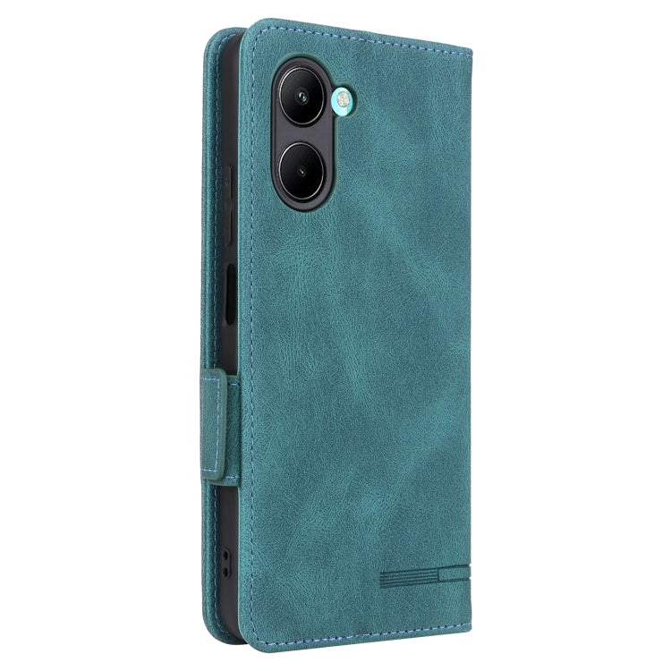 For Realme C33 Magnetic Clasp Leather Phone Case