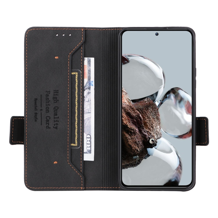 For Xiaomi 12T / 12T Pro / Redmi K50 Ultra Magnetic Clasp Leather Phone Case