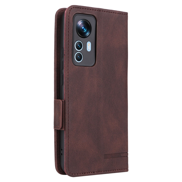 For Xiaomi 12T / 12T Pro / Redmi K50 Ultra Magnetic Clasp Leather Phone Case