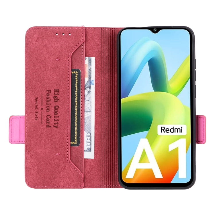 For Xiaomi Redmi A1 Magnetic Clasp Leather Phone Case