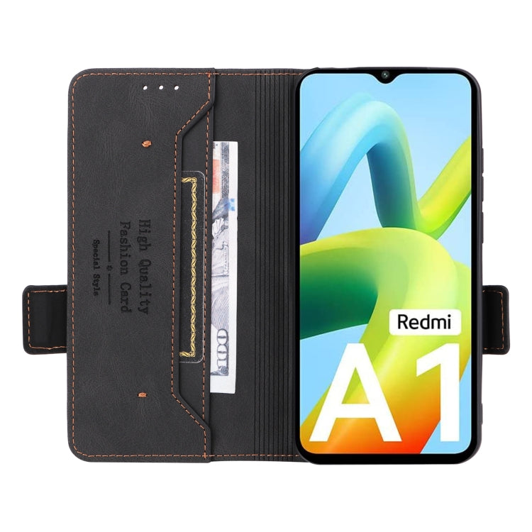For Xiaomi Redmi A1 Magnetic Clasp Leather Phone Case