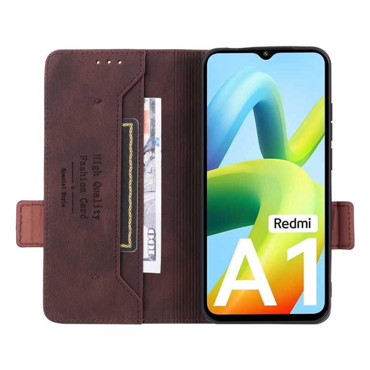 For Xiaomi Redmi A1 Magnetic Clasp Leather Phone Case