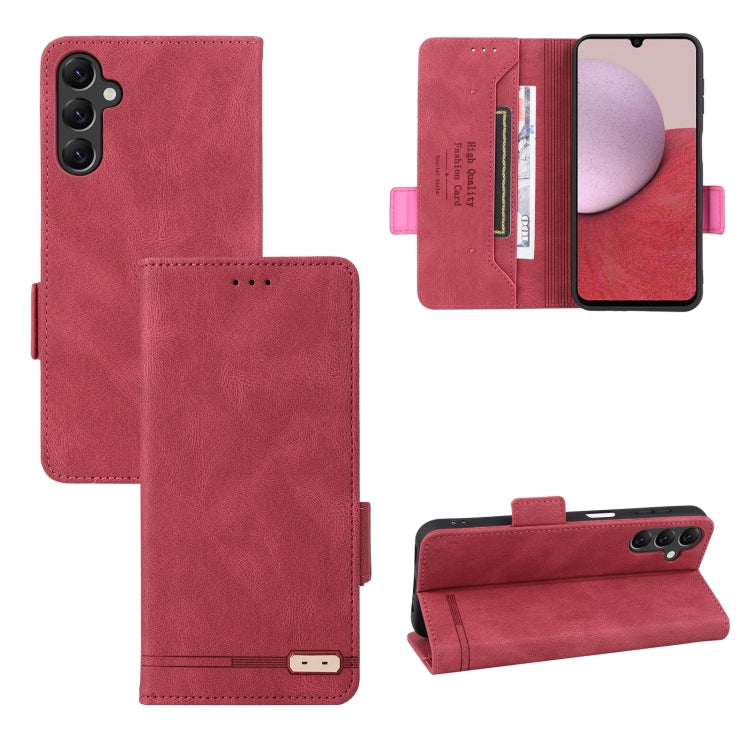 For Samsung Galaxy A14 5G Magnetic Clasp Leather Phone Case