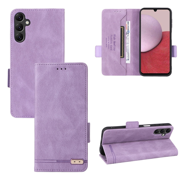 For Samsung Galaxy A14 5G Magnetic Clasp Leather Phone Case