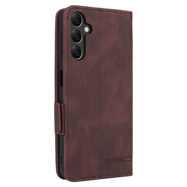 For Samsung Galaxy A14 5G Magnetic Clasp Leather Phone Case